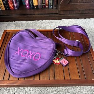 Harveys Tough Love Purple Heart Convertible bag